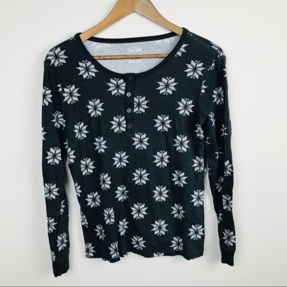 Hearth & Hand with Magnolia fair isle pajama top